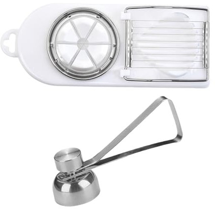 Set di tagliauova e apriuova in acciaio inox, per cucina multifunzione
