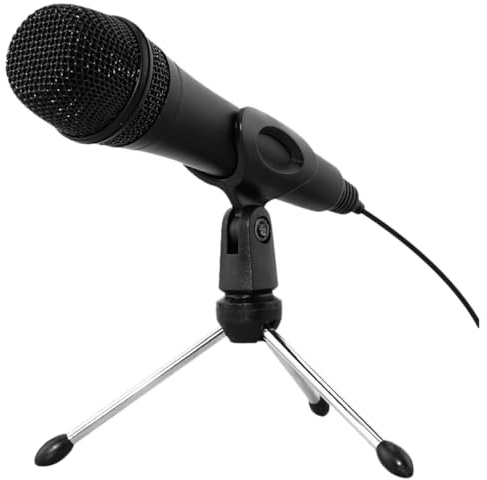 Cabilock Microfono Condensatore USB Professionale per PC Alta Sensibilità e Nessun Ritardo, Materiale Abs e Metallo, per Registrazioni in Studio e Performance Live
