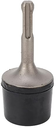 Cloimei Heavy Duty Rubber Power Hammer with Round Shank Professional Electric Drill Attachment for Ceramic Tile Laying and Floor Installation Durable 40CR Steel Construction
