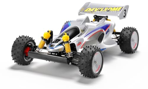 Tamiya 47367 1:10 RC Manta Ray 2018 4WD - ferngesteuertes Auto, RC Fahrzeug, Modellbau, Bausatz zum Zusammenbauen, Hobby, Basteln,RC Modell, RC Offroad, RC Auto