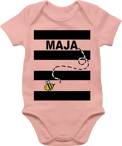 Shirtracer - Baby Body Kurzarm - & - Bienen Kostüm Maja Karneval I Kostüm Biene Fasching