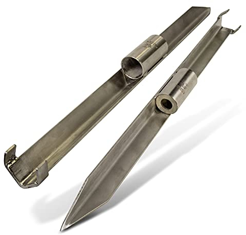 Black Cat Premium Edelstahl Rutenhalter Wels Angel Zubehör Bank Fischen, Diverse, 0,85 m