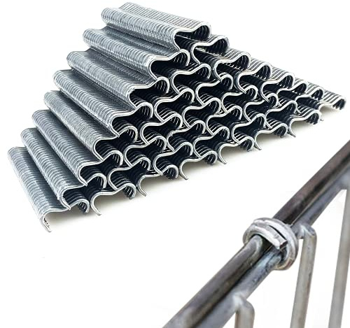 1200 Stück M Nagelzangen für Hühnerkäfig, Lötdraht, Schweißfugen, Schweineringzangen für Haustierkäfige, Zäune (nur M-Nägel)