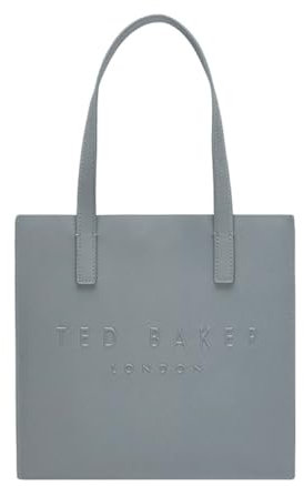 Ted Baker Reptcon Womens Tote Bag Gunmetal One Size