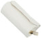 Cabilock Bijoux Rouleau Voyage Bijoux Organisateur Rouleau Pliable Étui À Bijoux En Cuir Pochette Pour Voyage Anneaux Colliers Bracelets Boucles D'oreilles Femme Blanc