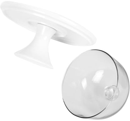 Ciieeo 1set Supporto Per Torte Ceramica Con Coperchio Elegante Per Dessert e Frutta Design Raffinato Per Matrimonio e Feste Piatto Decorativo Per Torte e Biscotti