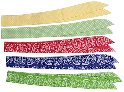 Angoily 2stücke Kühlendes Halstuch Für Haustiere Atmungsaktives Sommer-Halstuch Im Outdoor-Design Für Sport Und Freizeitaktivitäten Farben Und Muster Zufällig