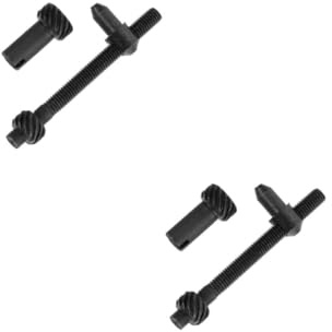 Kisangel Ajustador De Cadena Para Motosierra Tornillo De Motosierra Y Tornillo De Repuesto Para Tensor De Cadena 2 Juegos De Tornillos De Ajuste Reemplazo Para Piezas De 2.16X0.70X0.78in