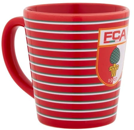 FC Augsburg FCA Tasse Becher Kaffeetasse ** Streifen **