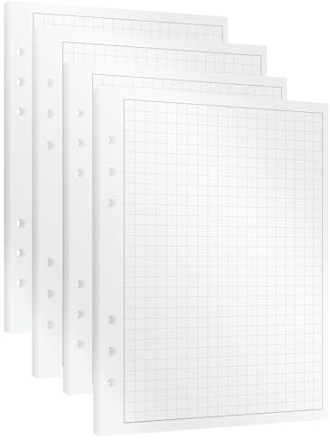 KOMPASS® Ringbuchplaner-Einlagen (120 Karierte)