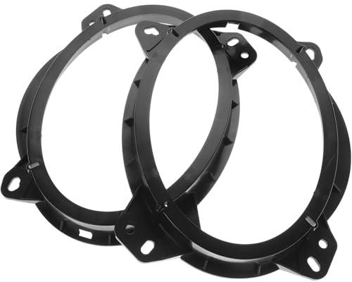 ROMISBABA Anneaux d'Espacement pour Haut-Parleurs Automobiles 6X9 Pouces Support de Haut-Parleur Plastique Robuste Adaptateur Porte Compatible Véhicules SUV et Berlines Kit 1 Paire pour