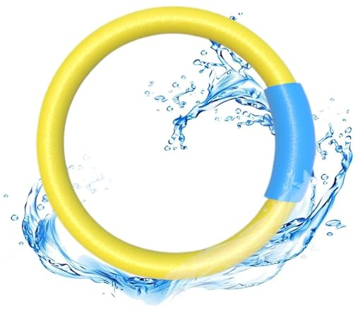 Noodles in schiuma per piscina, 156 x 6,6 cm, galleggianti gonfiabili in morbida schiuma multiuso con connettore, galleggianti per esercizi di nuoto, fitness, allenamento, per bambini e adulti