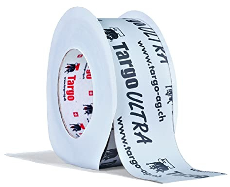Targo Ultra Klebeband für Unterspannbahnen und Folien Breite 75 mm Rolle 25 m