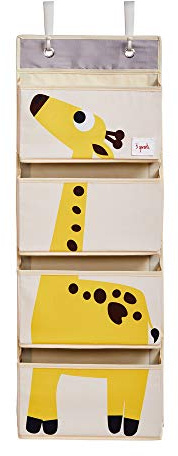 3 Sprouts Wandorganizer Giraffe, unisex