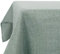 Deconovo Tischdecke Wasserabweisend Leinenoptik Tischwäsche Lotuseffekt 130x280 cm Dunkelgrün