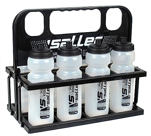Saller Flaschenhalter Set inkl. 8 Trinkflaschen »sallerEntry« - transparent