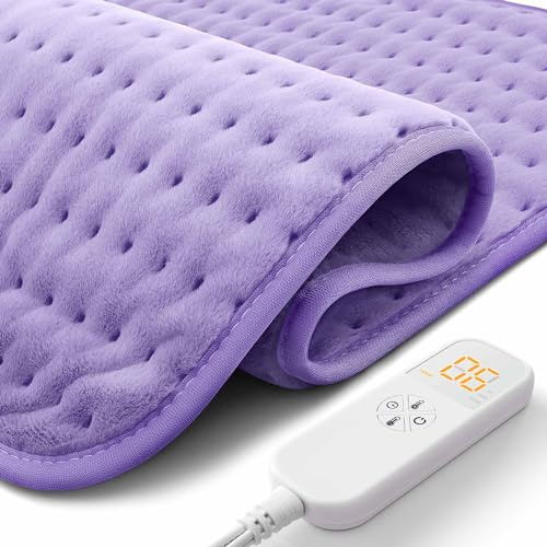 Mothers Day Gifts for Women Mom Wife, Heating Pad - 20x24 Electric Heating Pad for Back, Neck, Shoulder Pain and Cramps - Moist Heat Option, Machine Washable, Birthday Gift for Her She