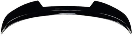 Auto Heckspoiler Für Ford Für Fiesta Für ST-Line Für MK6 Für MK6.5 Für MK7 Für MK7.5 Für Fließheck 2008-2017 Auto Heckdachspoiler Fensterflügel Auto Heckspoiler Flügellippe(Gloss Black)