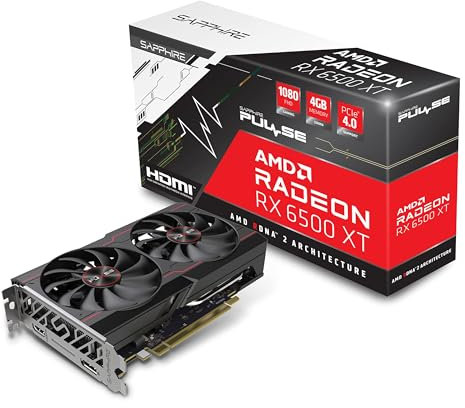 SAPPHIRE Pulse AMD Radeon RX 6500 XT GAMING OC 8GB