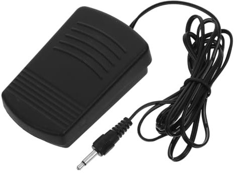 Operitacx Sewing Machine Pedal Sewing Machines Handwork Foot Pedal Replacement Foot Pad Small Accessory Safety Black Pvc