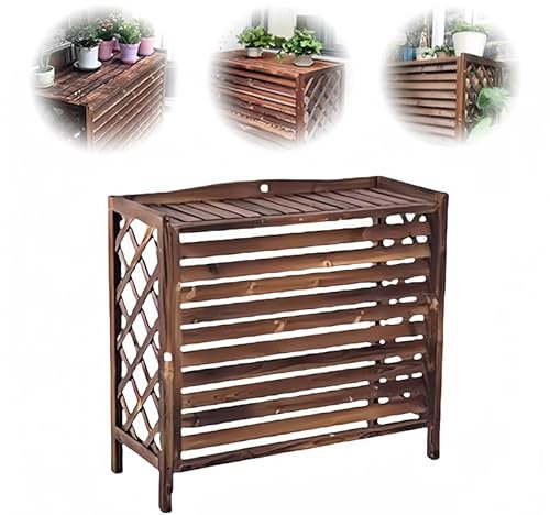 Copertura di Protezione per unità Esterna del condizionatore d'Aria con Design a otturatore, riduzione del Rumore e compatibilità con Il Giardino, 100 * 43 * 94 cm