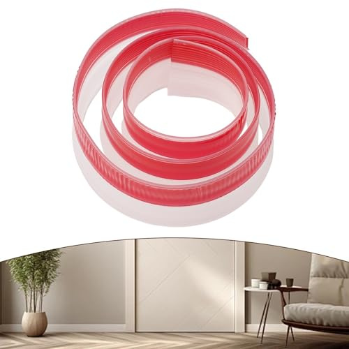 Tira de sellado debajo de la puerta con diseño multicapa para una mejor reducción de ruido, protección contra el viento y prevención de polvo en puertas (grande)