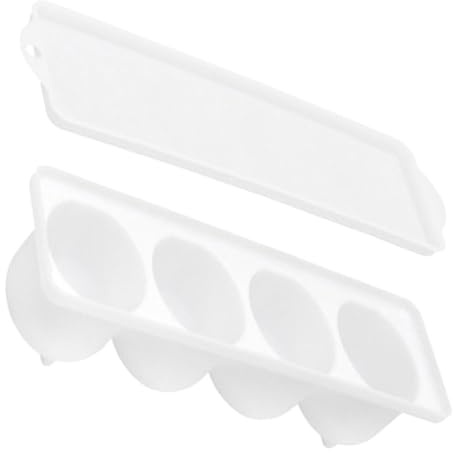 SOIMISS Contenitore per Uova Pickle Box Bianco con Chiusura Sigillata Portauova Conservazione Ottimale per Frigorifero Scatola Versatile per Uova Marinate e Sode Design Elegante e Facile