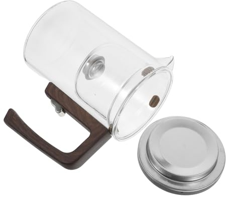 ELAYARD Multipurpose Glass Teapot Infuser with Tea Leaves Separator Clear Loose Leaf Tea Brewer and Pitcher for Hot and Iced Brewing at Home