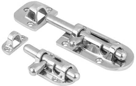 1pc 316 Stainless Steel Boat Door Window Lock Latch Slide Barrel Bolt Clasp 60mm 90mm 110mm(60mmx30mm)