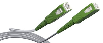 Linéaire FB122H Câble fibre optique SC-APC / SC-APC pour Orange Livebox, SFR box fibre, Bouygues Télécom BBox 10m