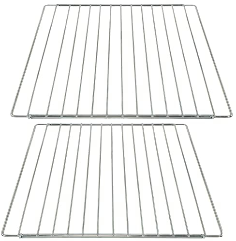 Spares2go - Bandeja universal para horno con base ajustable y extensible Adjustable Shelves x 2