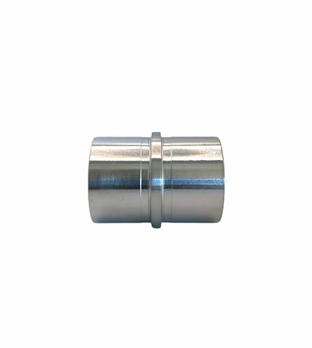 Manchon inox - jonction tube - AISI 316 Brossé - pour extérieur