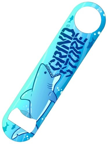 Grindstore Shark Bar Blade Bottle Opener, Bottle Opener, Speed Opener, bar Blade