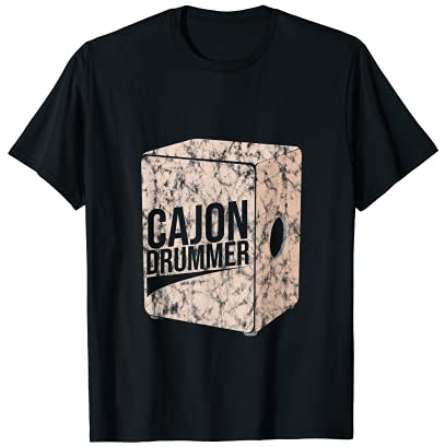Cajon Drummer Musik Kachon T-Shirt