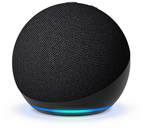 Echo Dot (5. Generation, 2022) Internationale Version | Smarter Lautsprecher mit Alexa | Anthrazit