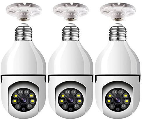 TEMPO DI SALDI 3 Telecamere Wireless a Motore IP per iOS e Android, Videosorveglianza WiFi