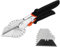 FLORA GUARD Miter Shears - 45 to 135 Degree Multi Angle Trim Cutter, Gasket Shear for Cutting Soft Wood, Plastic, PVC and More, Including 10 Spare Blades