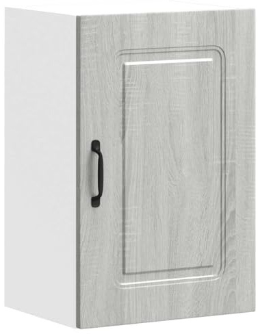 vidaXL Küchen-Hängeschrank Kalmar Grau Sonoma Holzwerkstoff