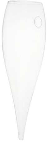 PRETYZOOM Florero Colgante De Cristal Jarrón De Pared Transparente Diseño Minimalista