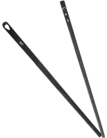 Gadpiparty Agujas Para Cuero y Manualidades Para Principiantes, Acero, 2 Piezas, Diseño Orificio y Doble Orificio, Resistentes y Ligeras, Uso Costura Artesanal De Cuero, Kit Práctico Para Manualidades