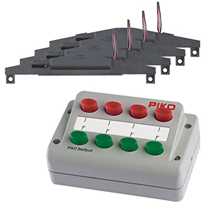 Piko 55392 Weichen-Antriebs-Set, Schwarz