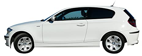 Solarplexius Auto-Sonnenschutz Scheiben-Tönung passgenau für BMW 1 E81 3-Türer Bj. 2004-11 Keine Folie Komplettsatz