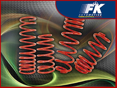 FK Automotive FKVW403 Tieferlegungsfedern Fahrwerksfedern Sportfedern Tieferlegung VA Circa 30 mm
