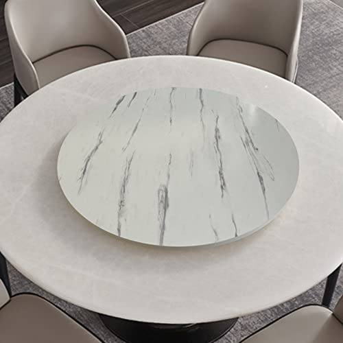 Table Tournante En Bois Ronde, Grand Plateau Tournant Assiette De Service, Table À Manger Plateau De Service Rotative, 360° Plateau Rotatif D'affichage, Roulement Silencieux ( Color : G , Size : 50cm-