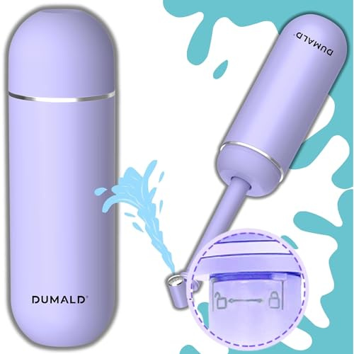 DUMALD Bidet Portatil para WC - Bide Portatil Mujeres y Hombres 380ML - Botella Perineal Postparto - Grifo Bidet para WC - Portable Bidet para WC - Ducha Bidet - EL ORIGINAL