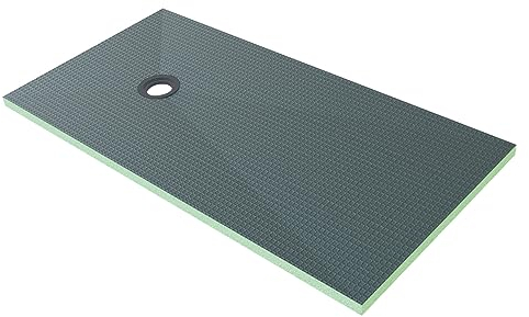 Piatto Doccia Pronto da Piastrellare in Estruso Rigida Polistirene Tagliabile Isolamento per Bagno Dimensione 80x160 cm spessore di 4 cm