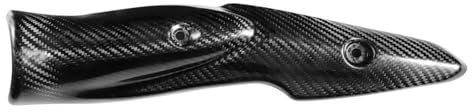 z900 kol avgasskydd motorcykel, z900 värmeskylt, motorcykel avgassystem kolfiber värmesköld ljuddämpare skydd passar Kawasaki Z900 17-19