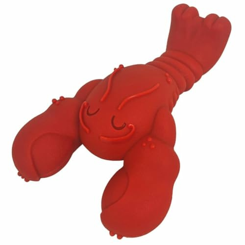 Nylabone, Extremt stark tuggeffekt, Innovativ tuggleksak med hummer, Hållbar, Tuggleksak för tänderna, Smak: Steak, Extra stor, För hundar över 23 kg