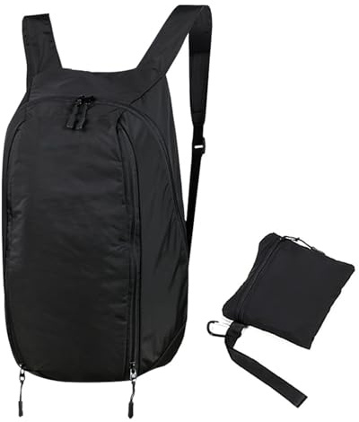 Lerpwige 24L Motorrad Rucksack Wasserdicht Faltbar Nylon Große Kapazität Helme Aufbewahrungstasche für Outdoor Sport Radfahren