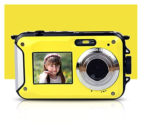 Fotocamera digitale, Fotocamere per la fotografia, Fotocamere digitali compatte da 48 MP for la fotografia Videoregistratore vintage retrò impermeabile 2.7K Videocamere fotografiche a doppio schermo Z